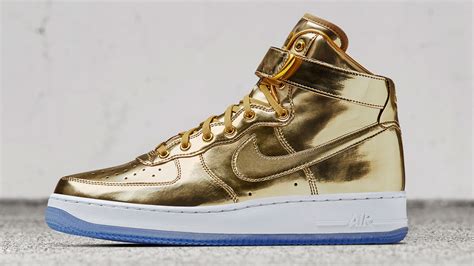 nike air force 1 gold herren|fully gold air force 1.